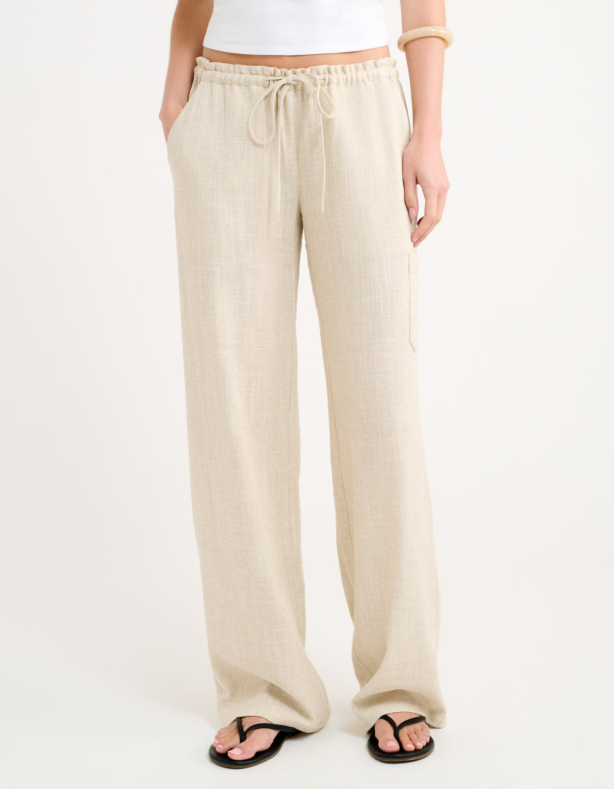 High Fidelity Pant | Natural Linen