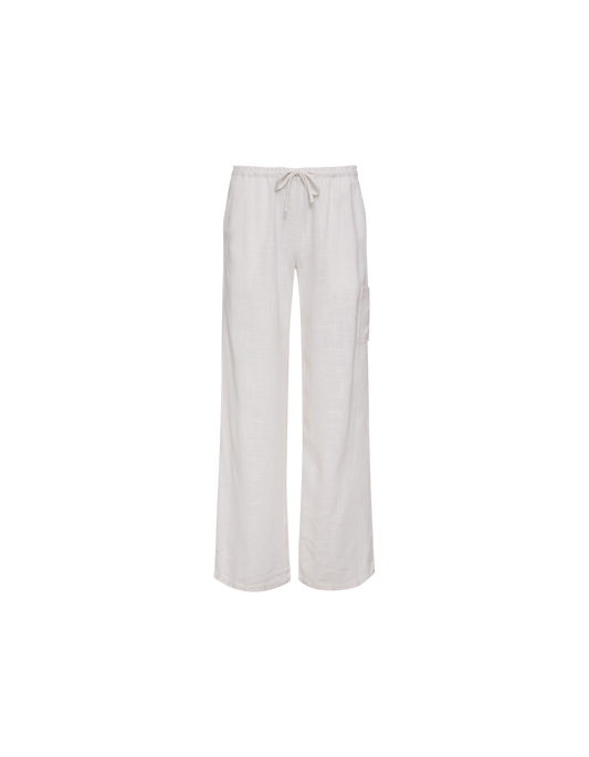 High Fidelity Pant | White Linen