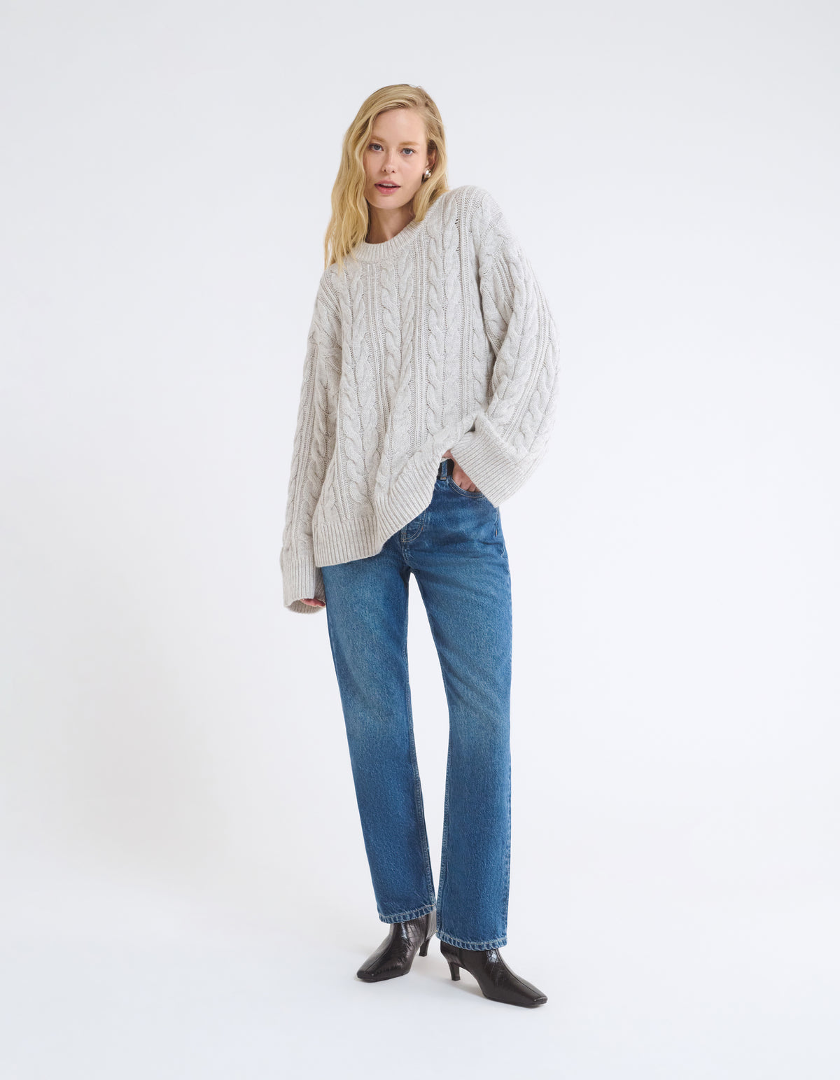 Highland Sweater | Oat Heather