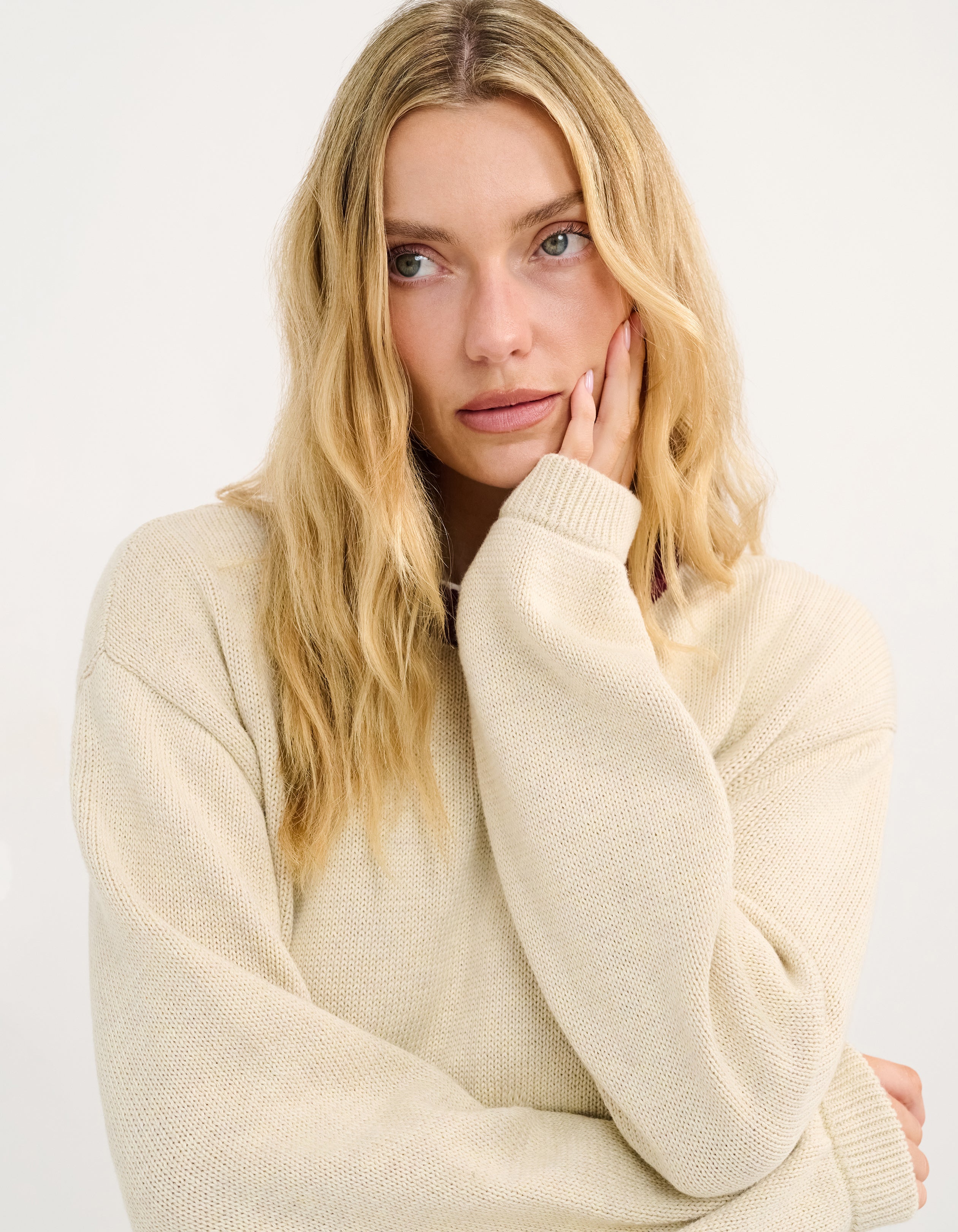 Homecoming Sweater in Oatmeal Heather | Shop Women's Loungewear