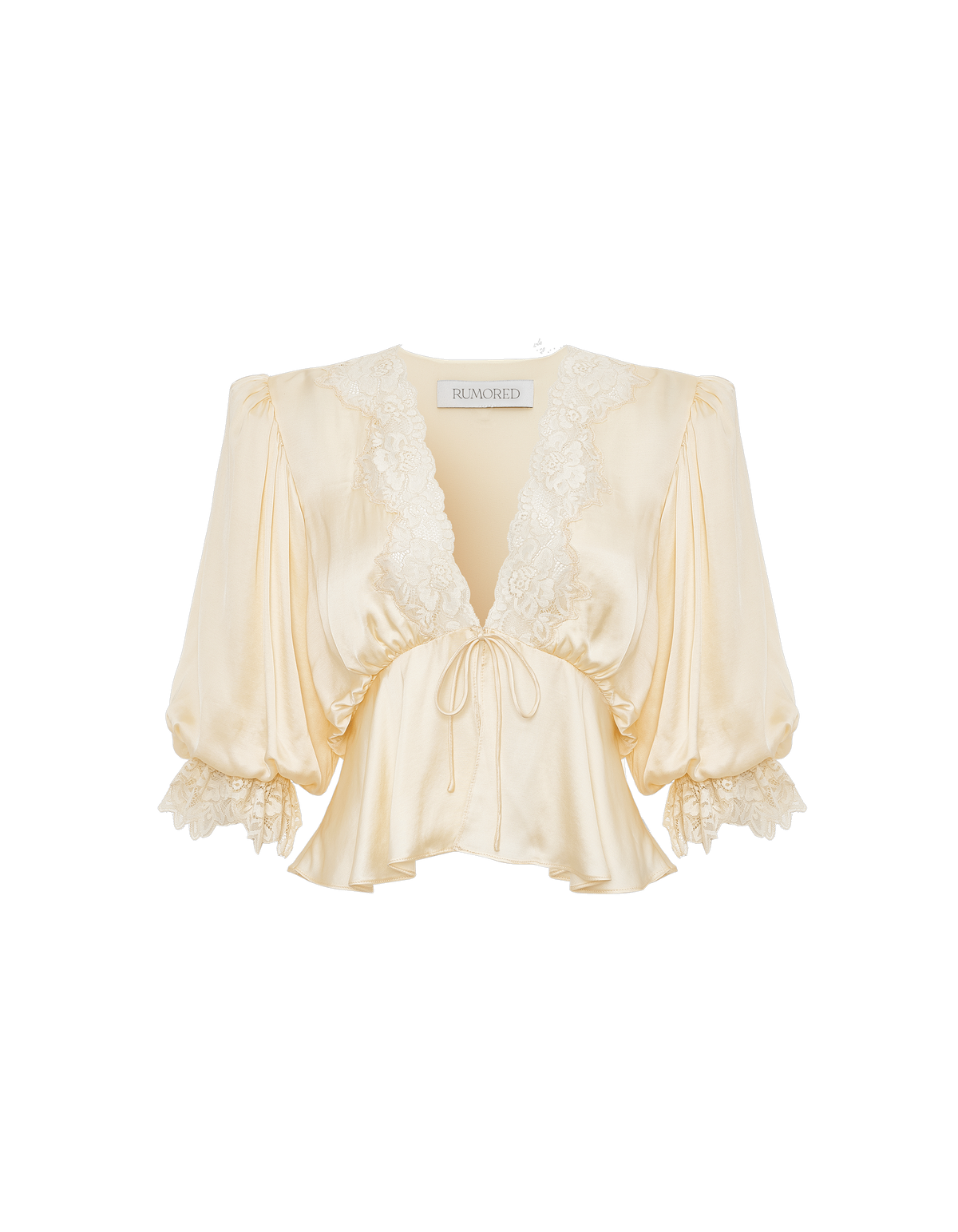 Honey Blouse in Custard