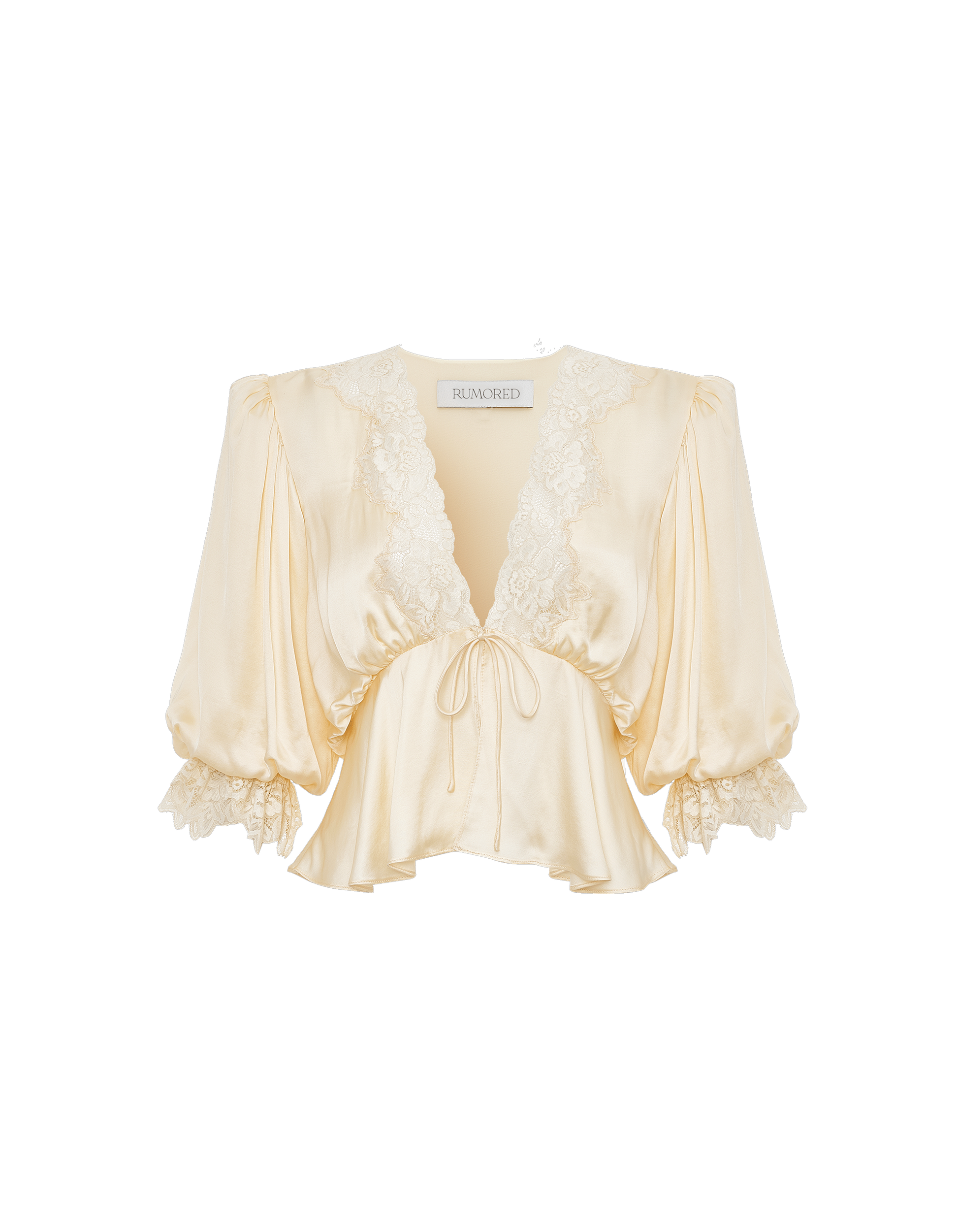 Honey Blouse in Custard