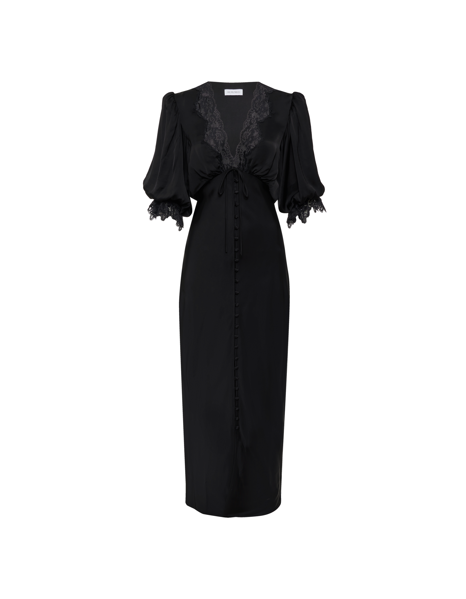 Honey Duster Maxi Dress | Black - Maxi Dress