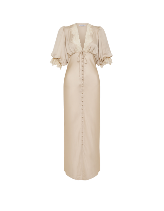 Honey Duster Maxi Dress | Dove - Maxi Dress