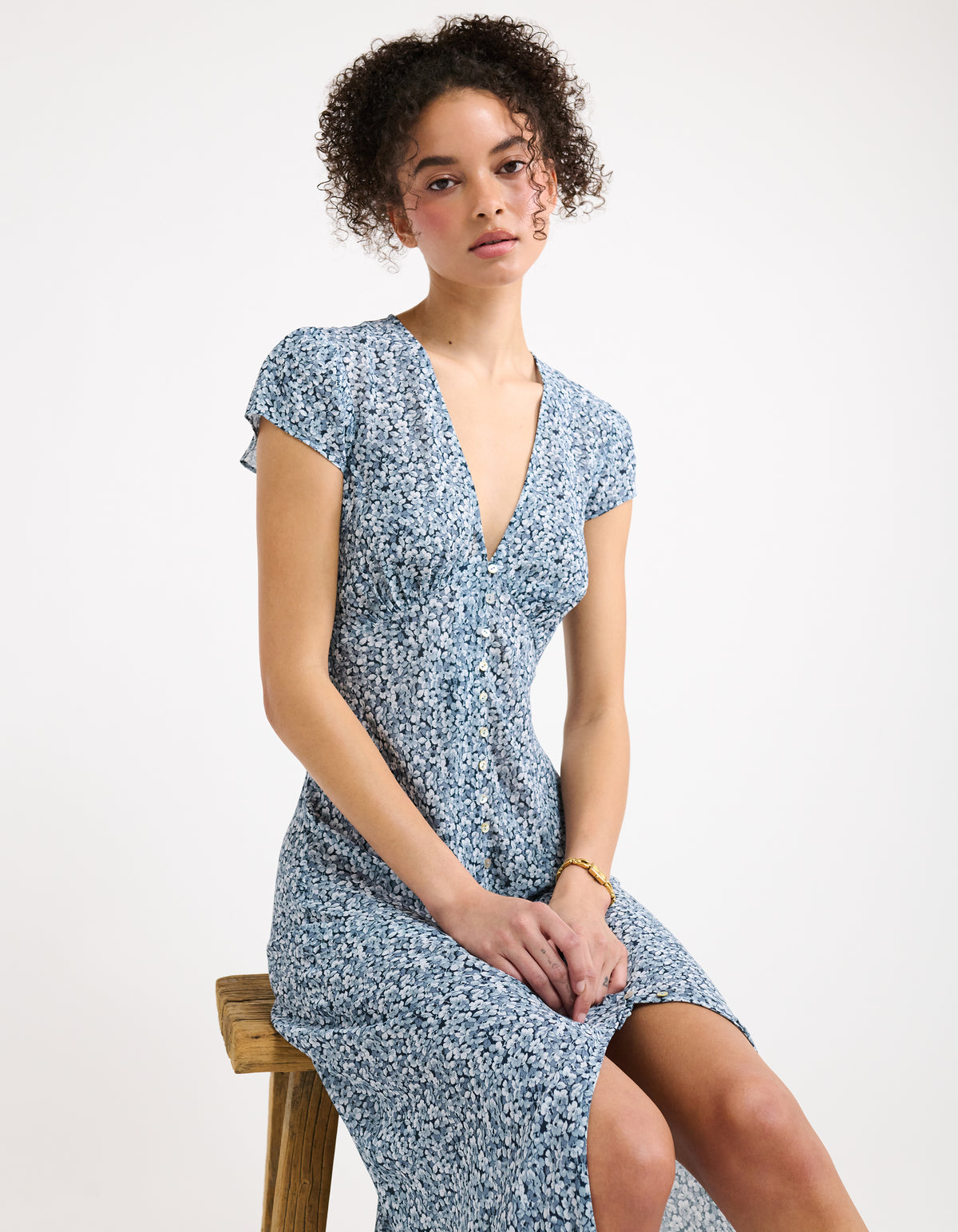 Indio Midi Dress in Everest Floral 