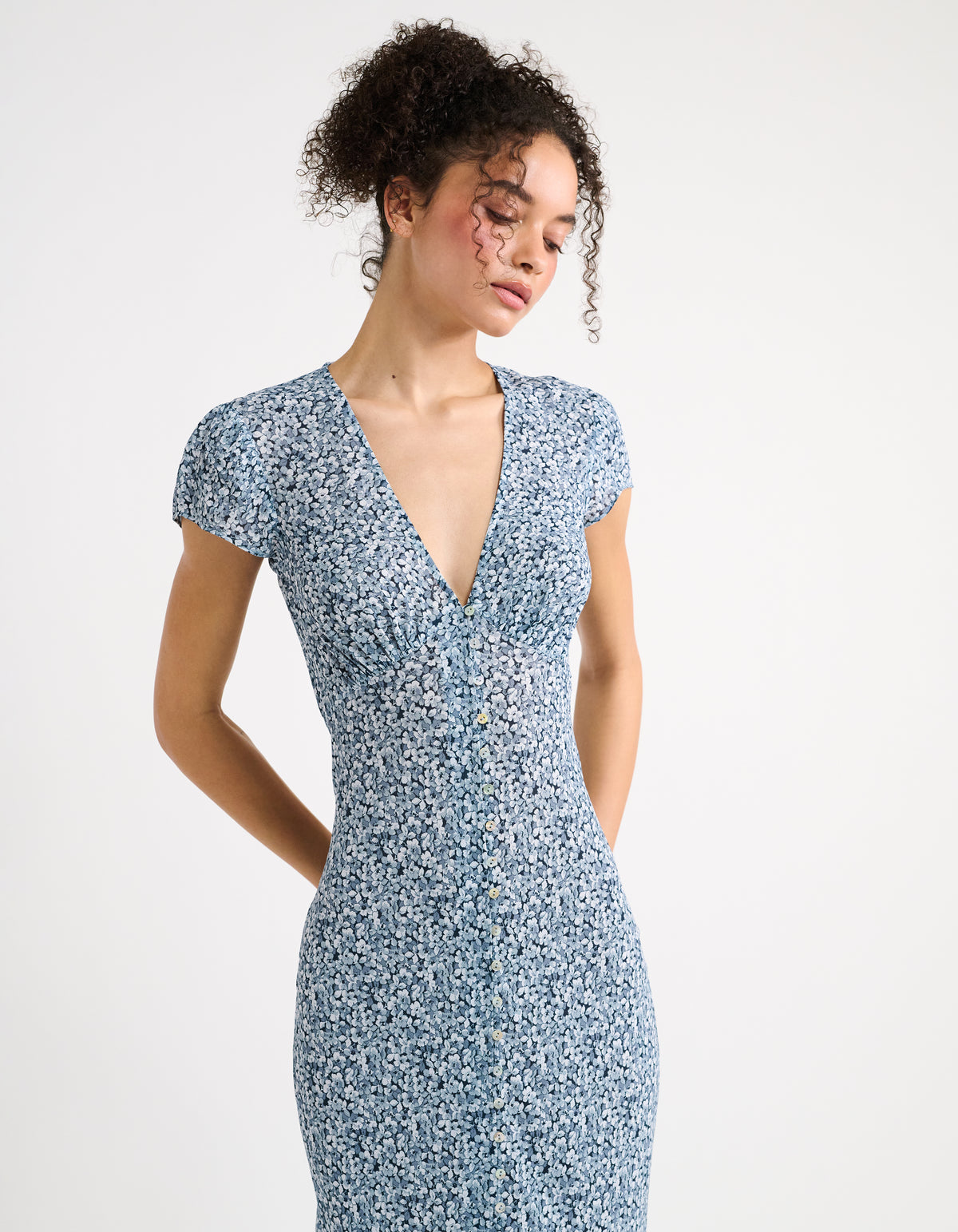 Indio Midi Dress in Everest Floral 