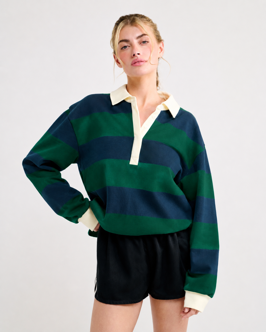 Ivy League Pullover | Dartmouth Stripe