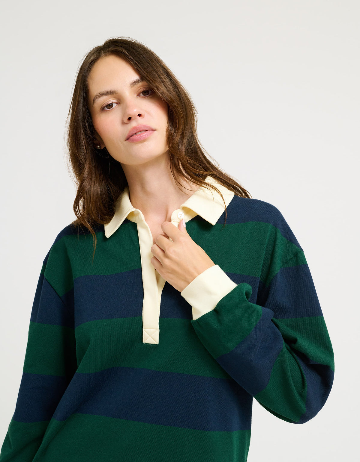 Ivy League Pullover | Dartmouth Stripe