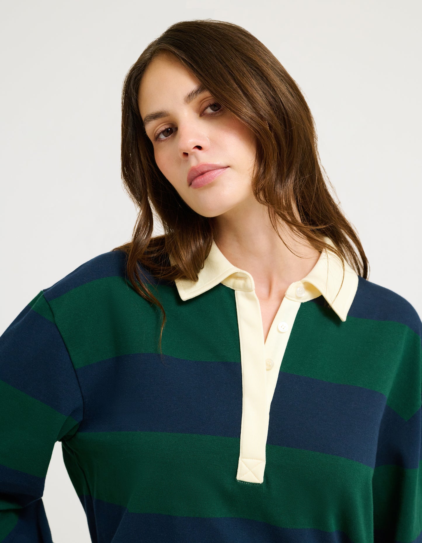 Ivy League Pullover | Dartmouth Stripe