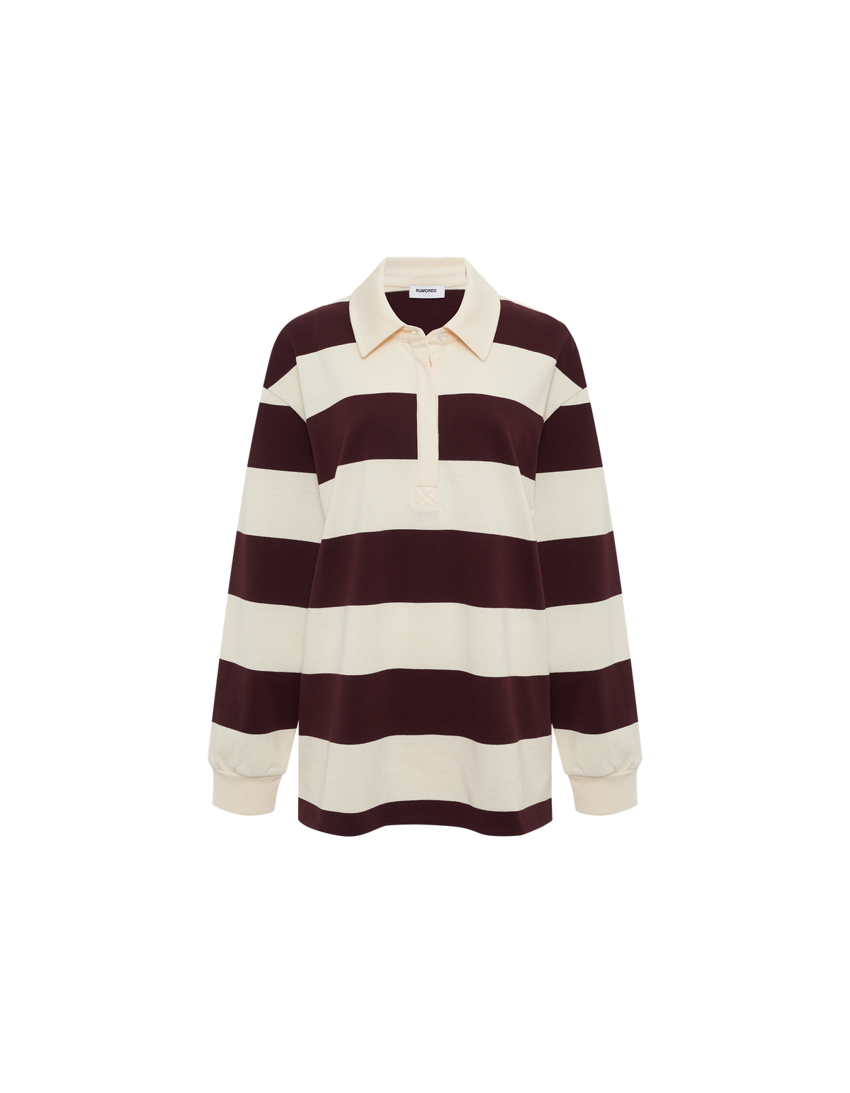 Ivy League Pullover | Harvard Stripe- Long Sleeve Polo
