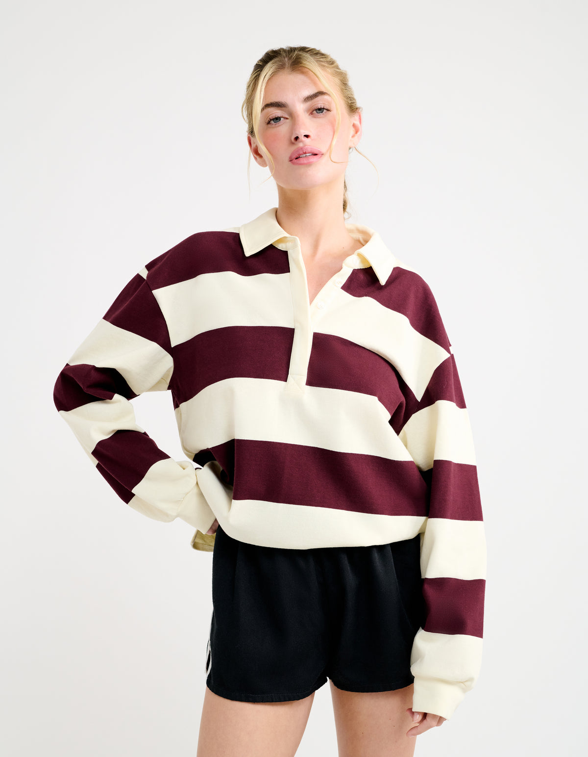 Ivy League Pullover | Harvard Stripe