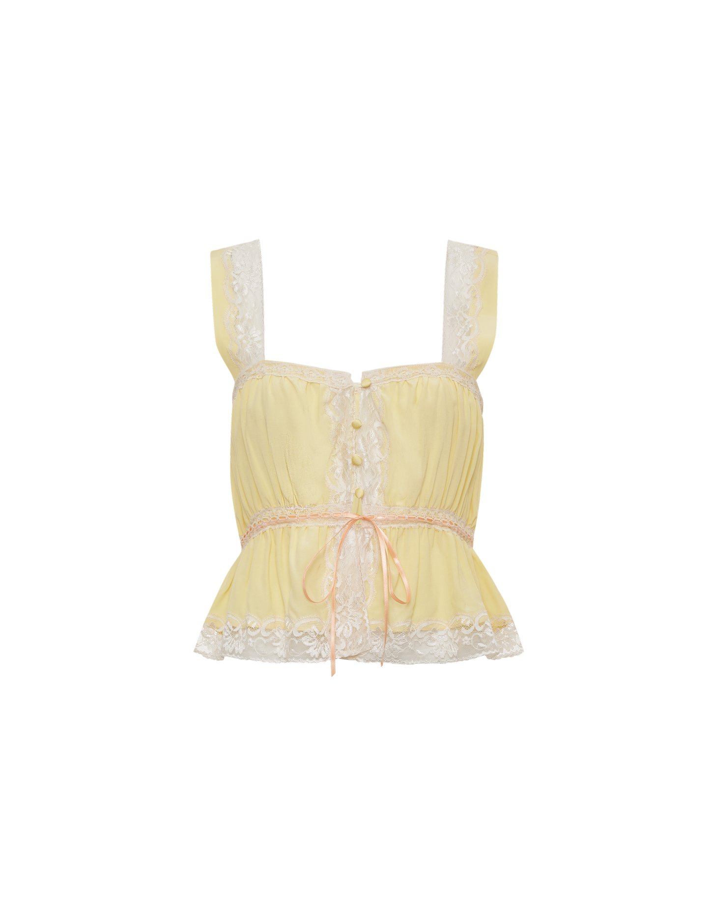 Keepsake Top in Custard
