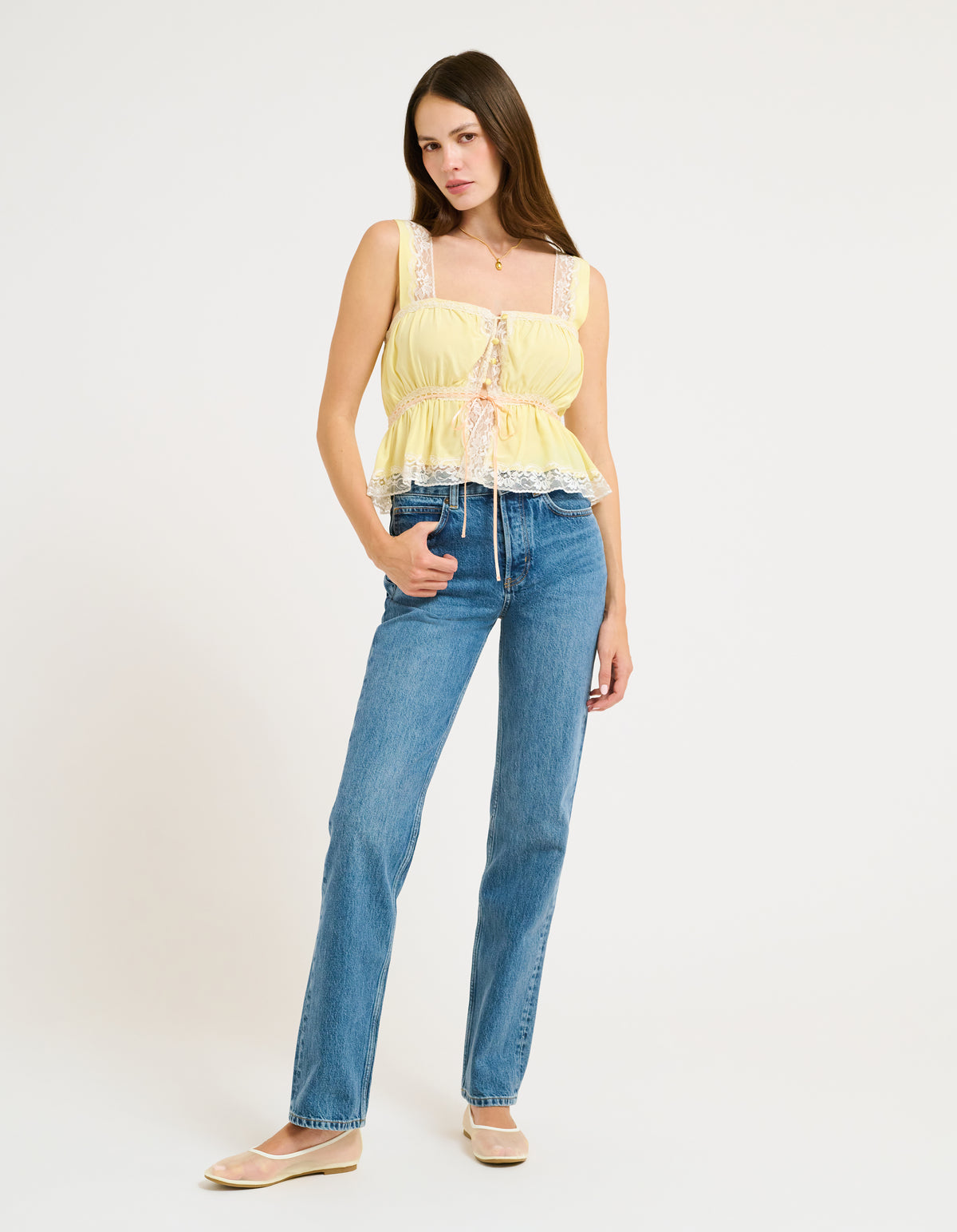 Keepsake Top | Custard