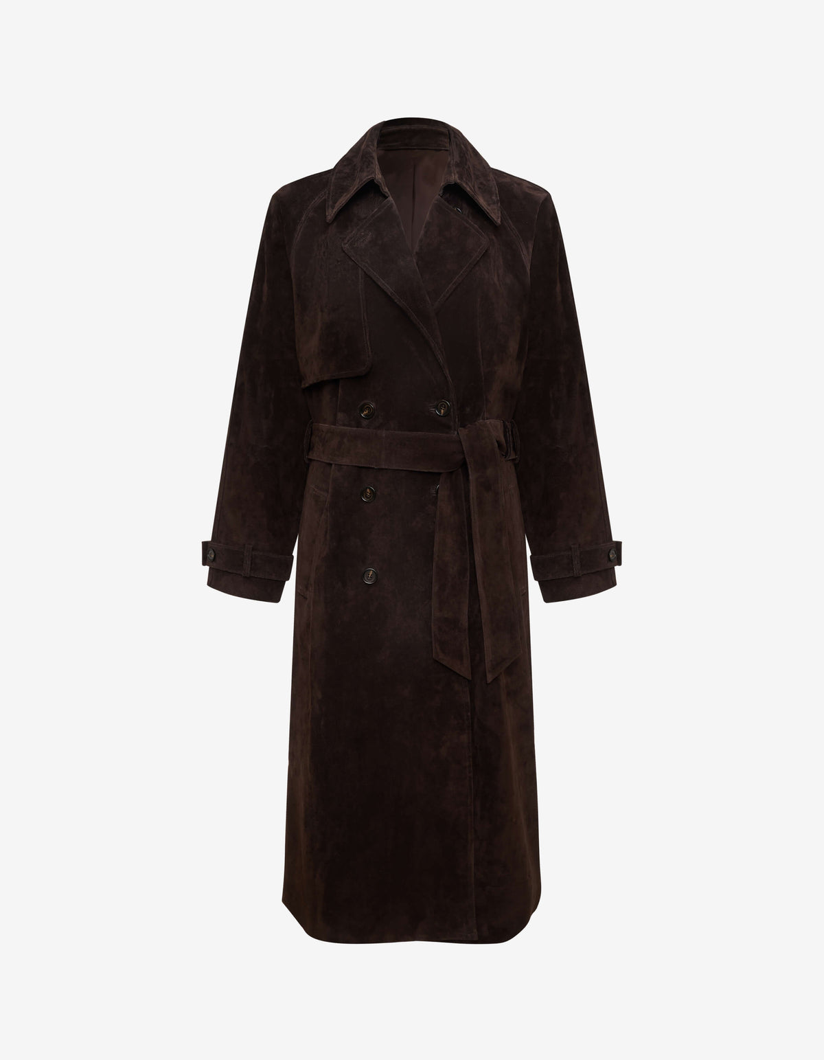 Kennedy Trench | Espresso Suede
