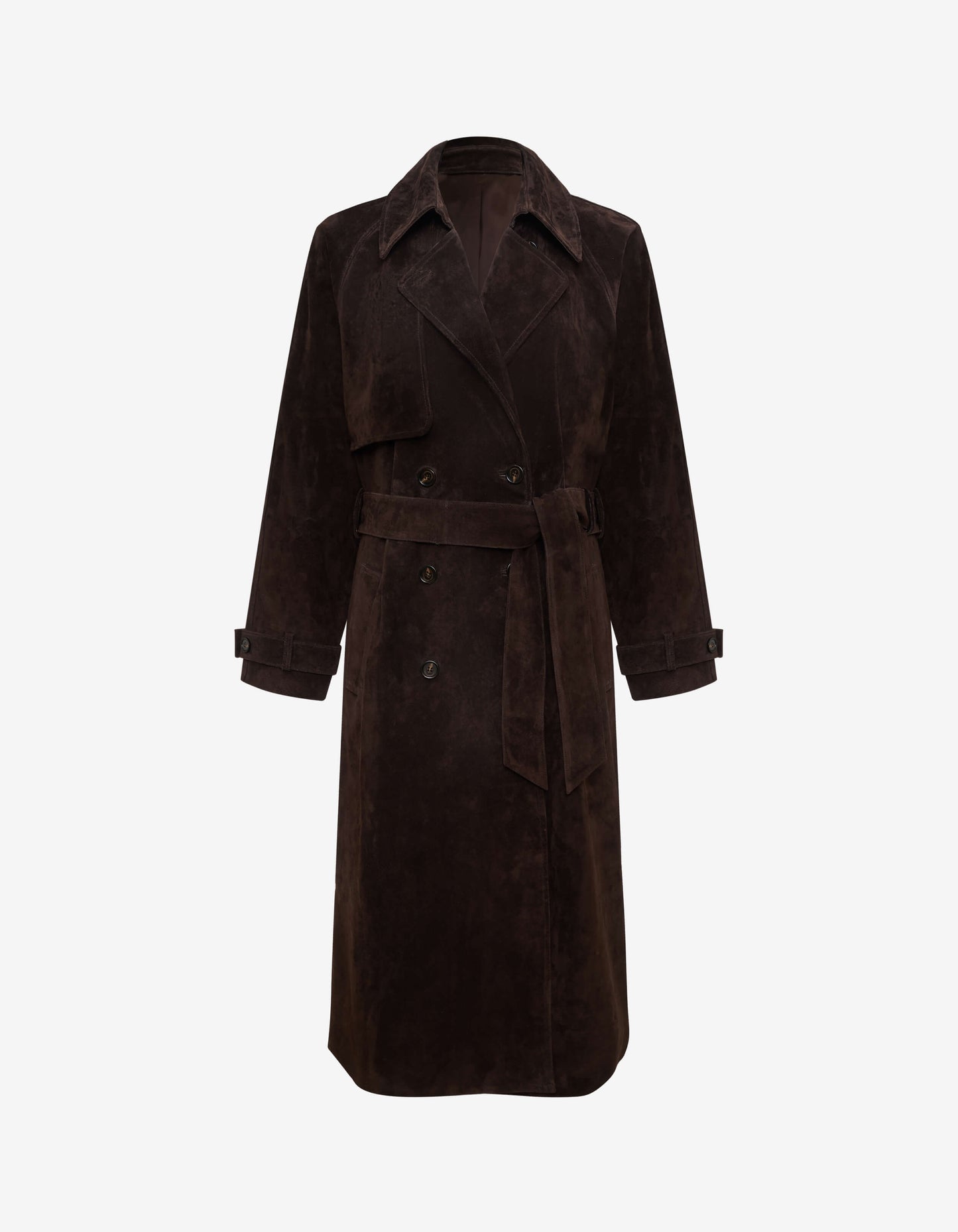 Kennedy Trench | Espresso Suede