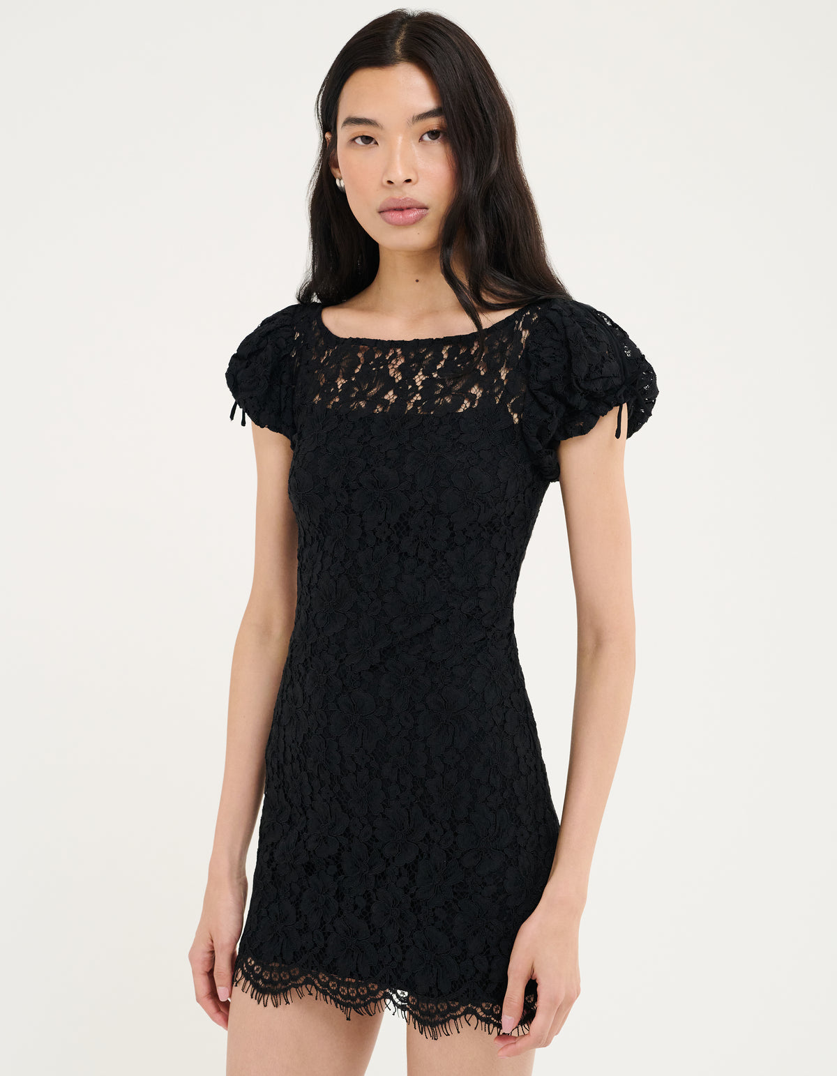 Kisslock Mini Dress | Black