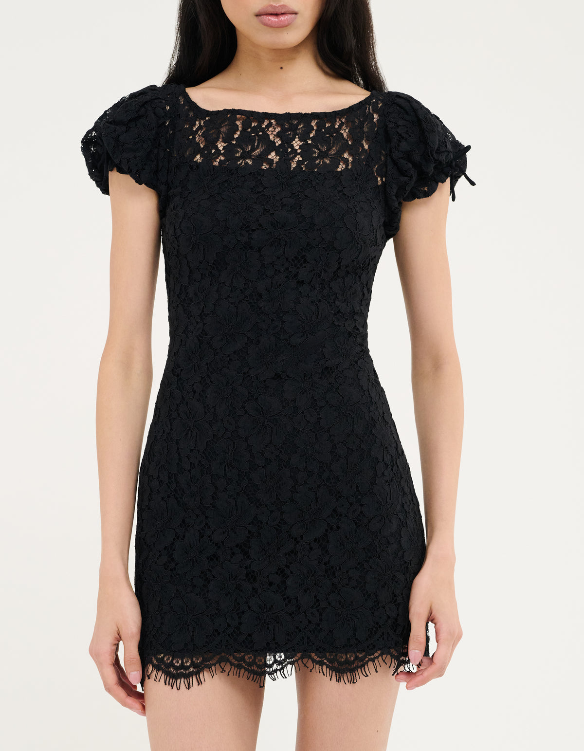 Kisslock Mini Dress | Black