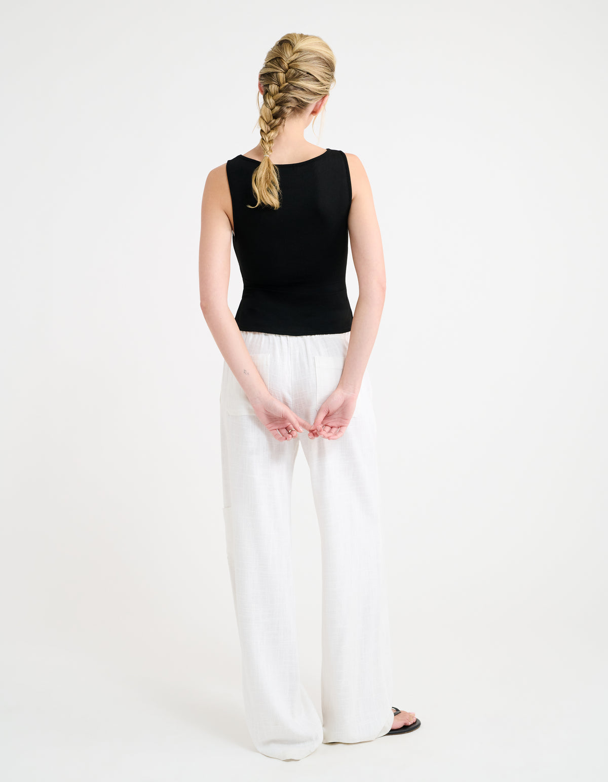 High Fidelity Pant | White Linen