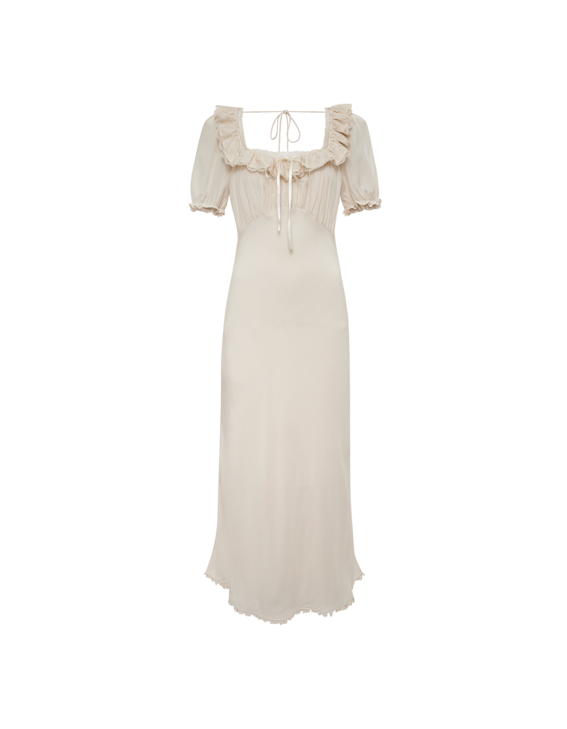 Little House Midi Dress | Cream