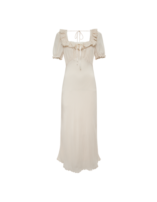 Little House Midi Dress | Cream
