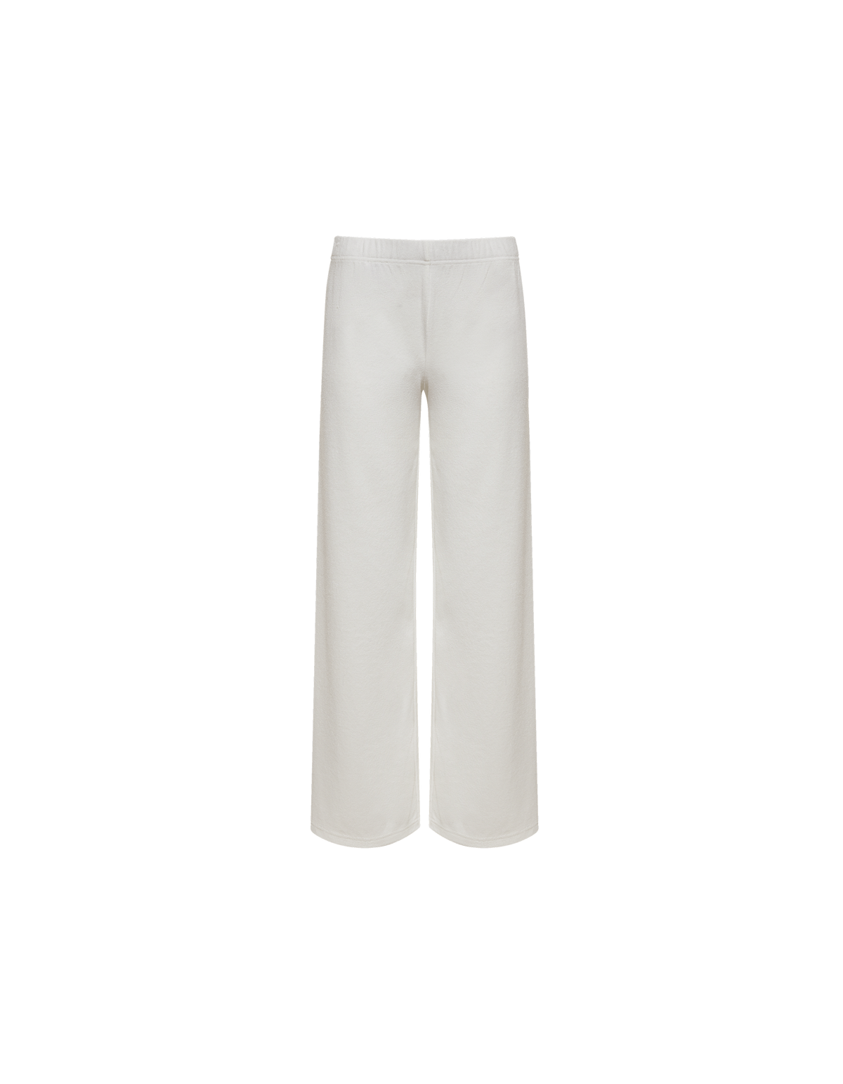 Lounge Pant | White Terry - Pants