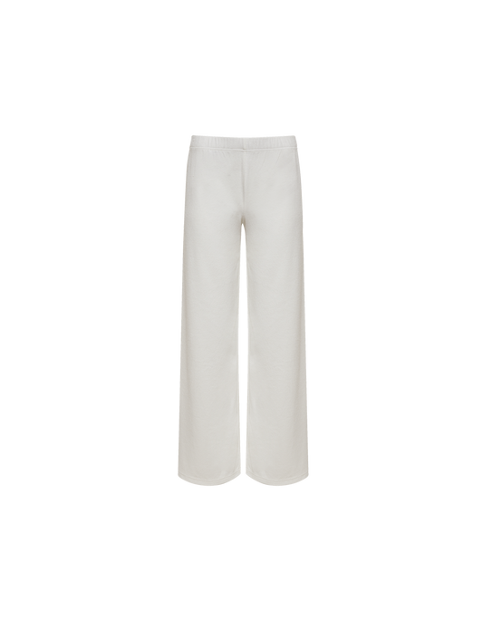 Lounge Pant | White Terry - Pants