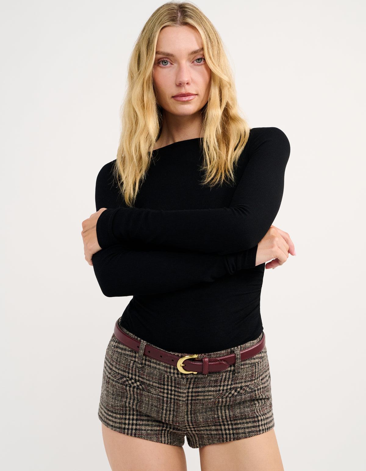Micro Short | Manchester Plaid
