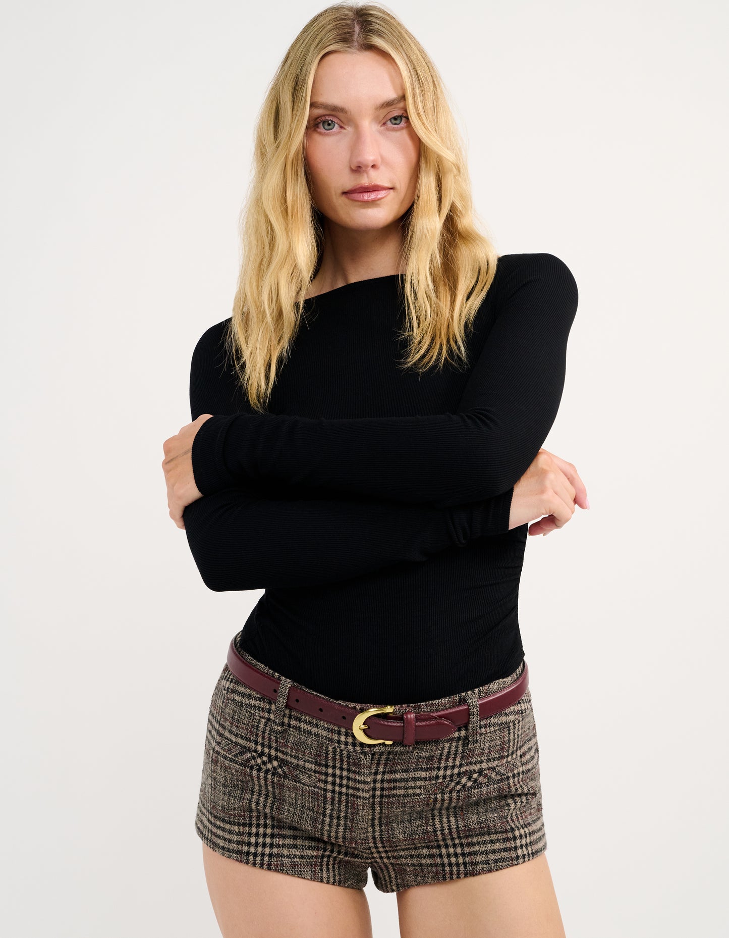 Micro Short | Manchester Plaid