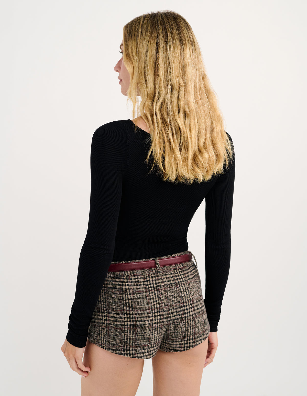 Micro Short | Manchester Plaid