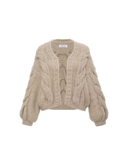 Mimi Cardigan | Oat - Cardigan