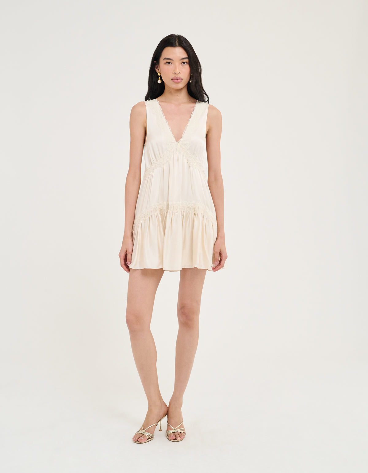 Moonlace Mini Dress | Ivory