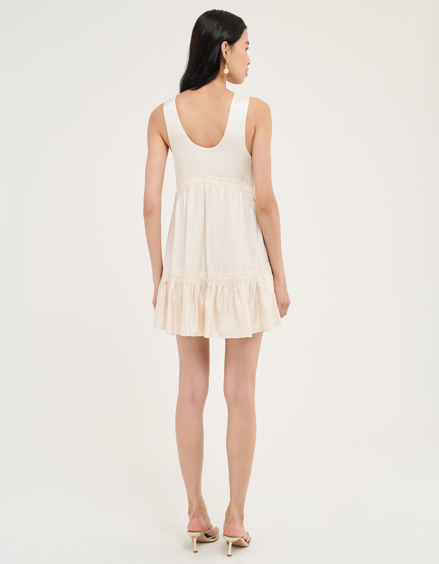 Moonlace Mini Dress | Ivory