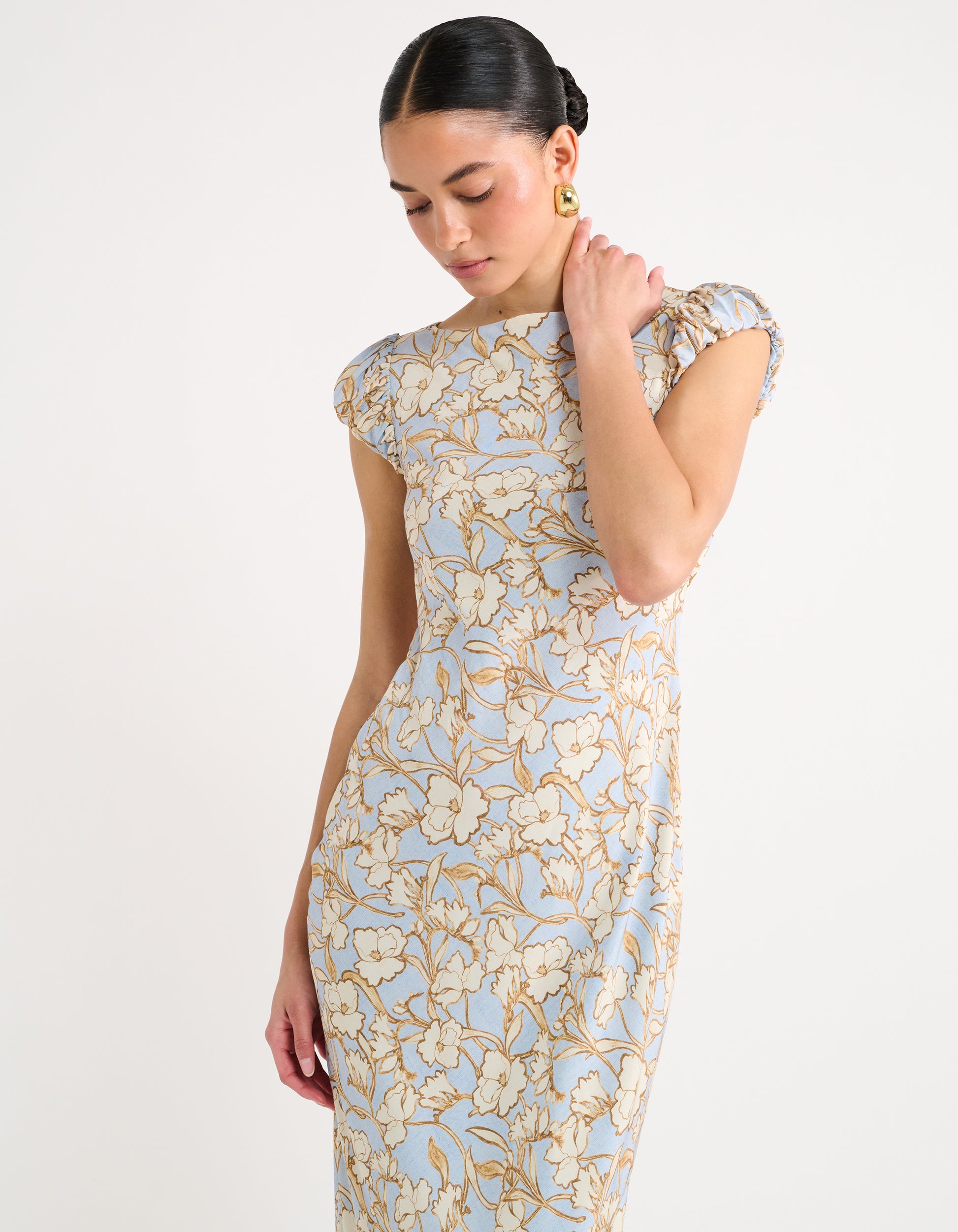 Moonlit Maxi Dress in Nouveau Vine