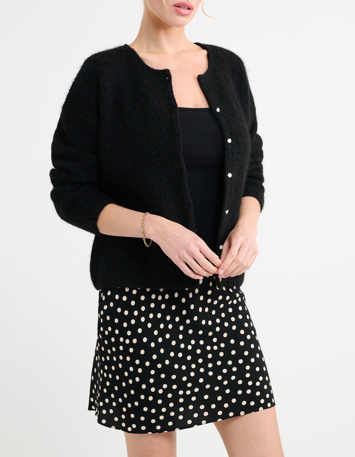 Newport Cardigan | Black