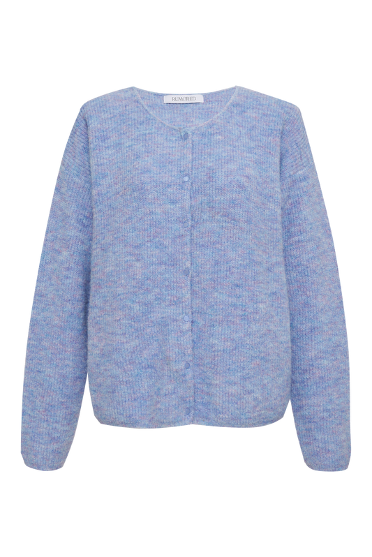 Newport Cardigan | Blue Heather