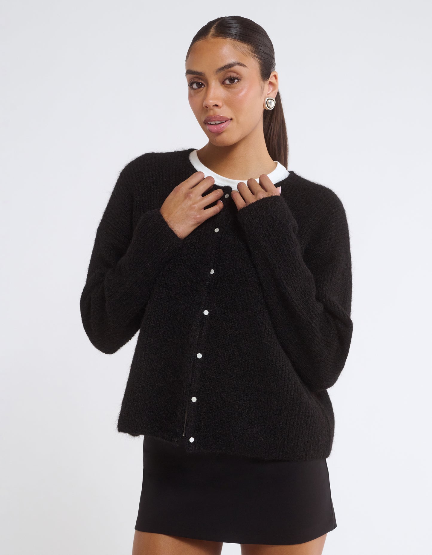 Newport Cardigan | Black