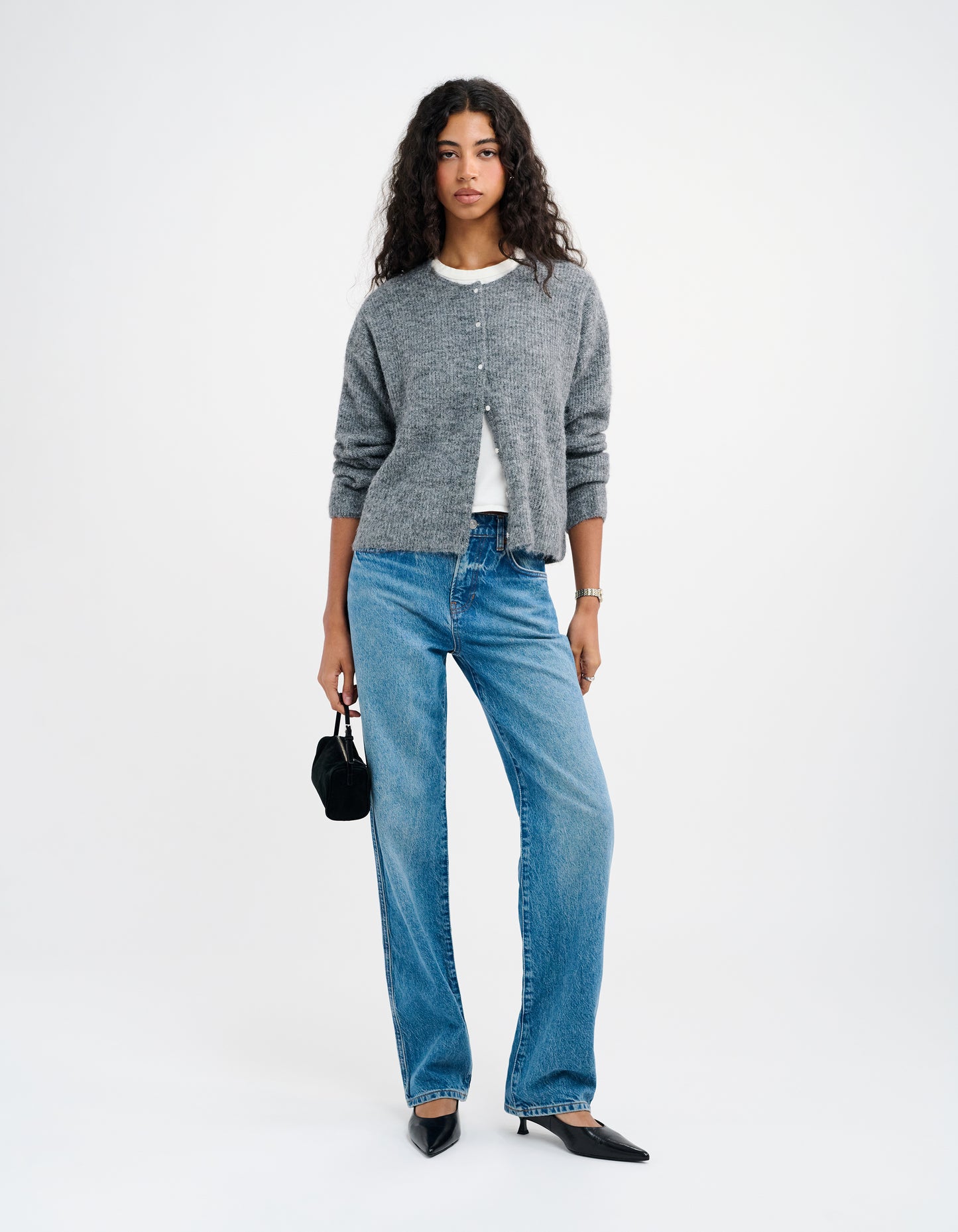 Newport Cardigan | Heather Gray