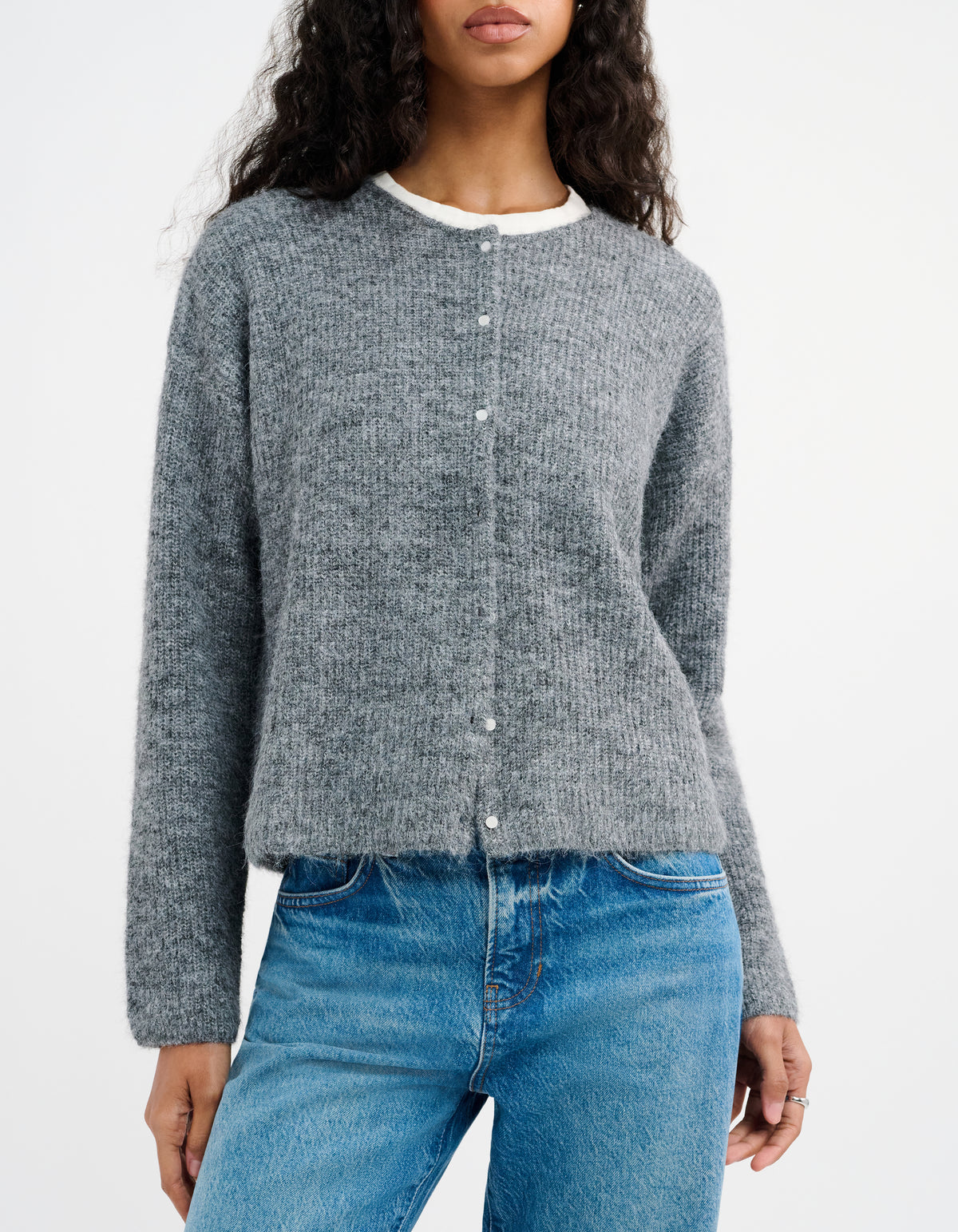 Newport Cardigan | Heather Gray