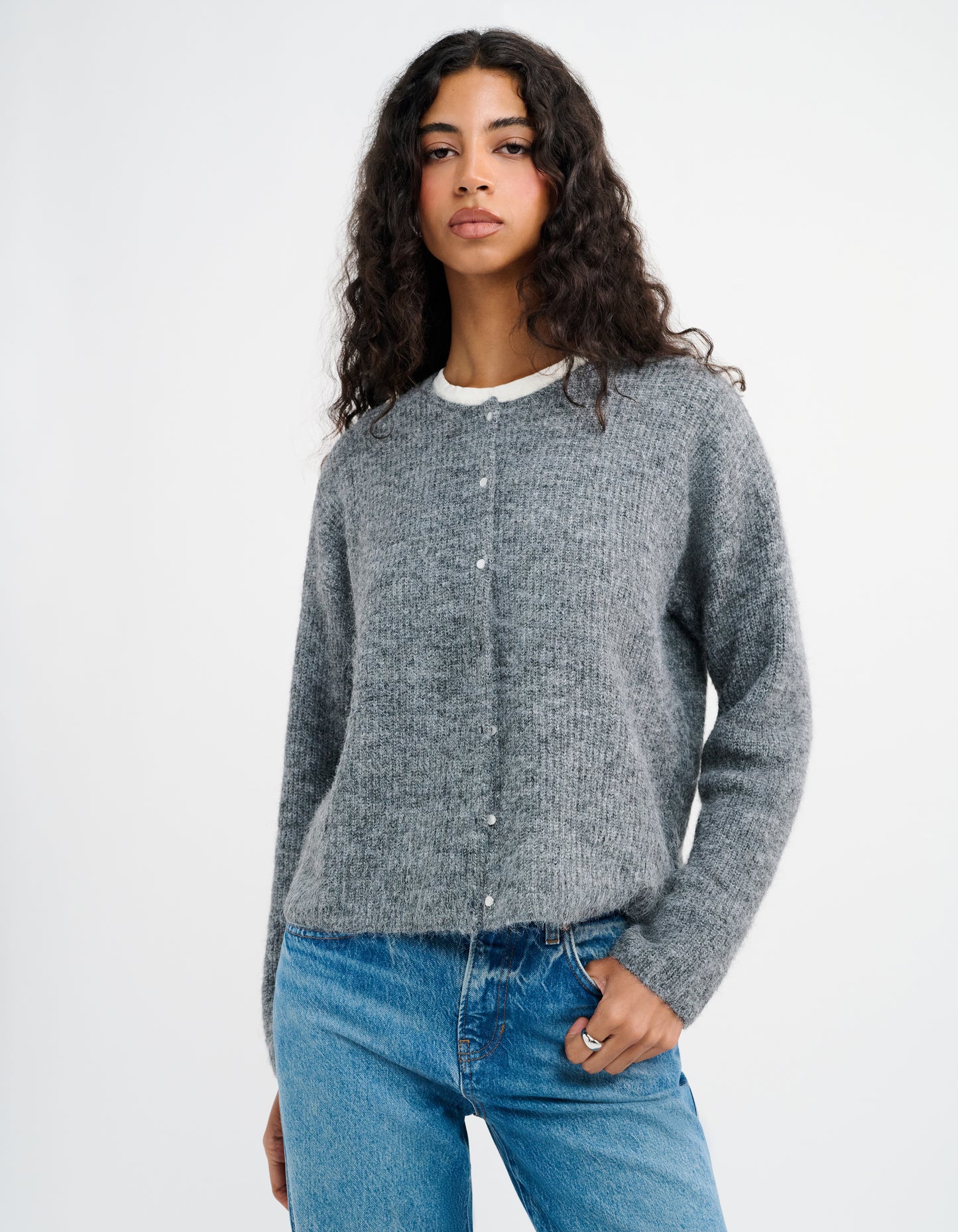 Newport Cardigan | Heather Gray