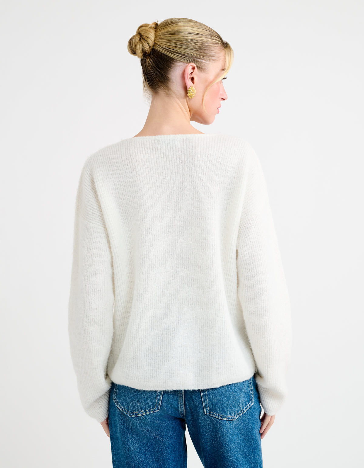 Newport Cardigan | Ivory