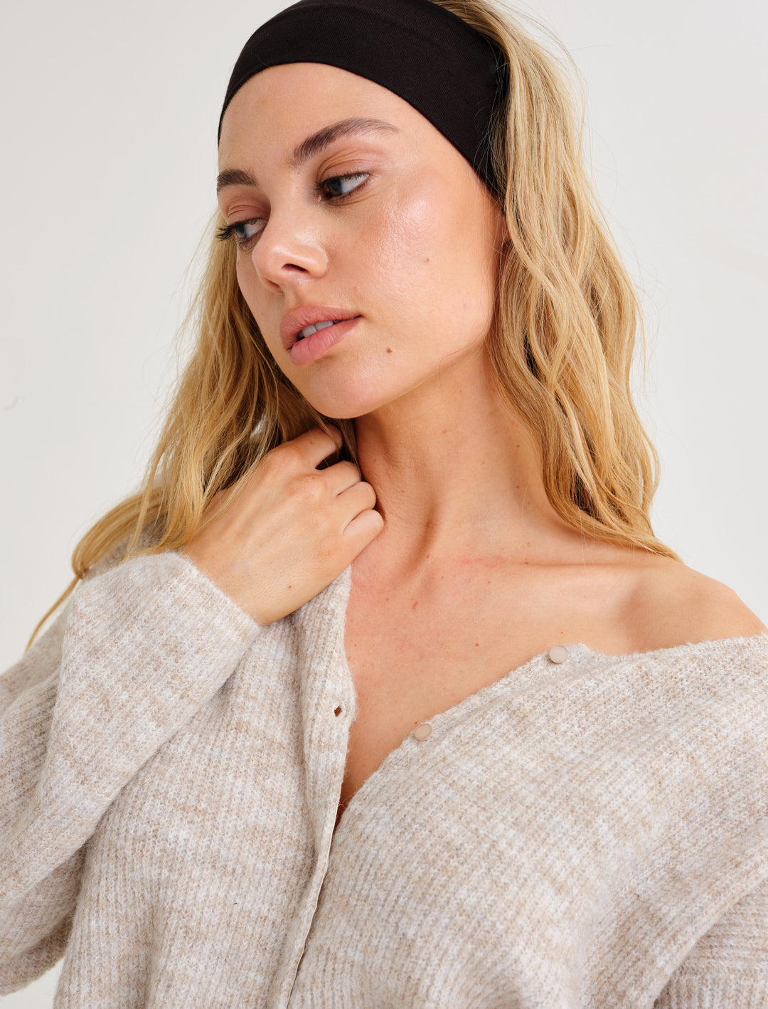 Newport Cardigan | Oatmeal Heather
