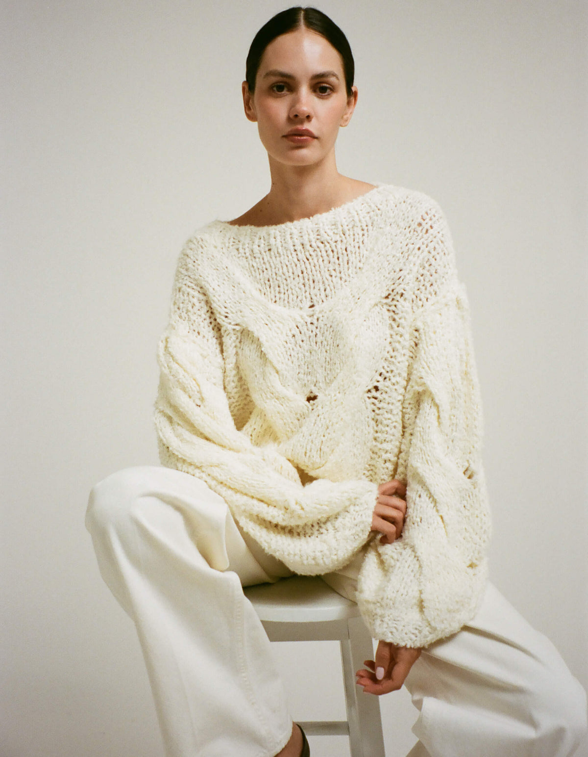 Nonna Sweater | Ivory