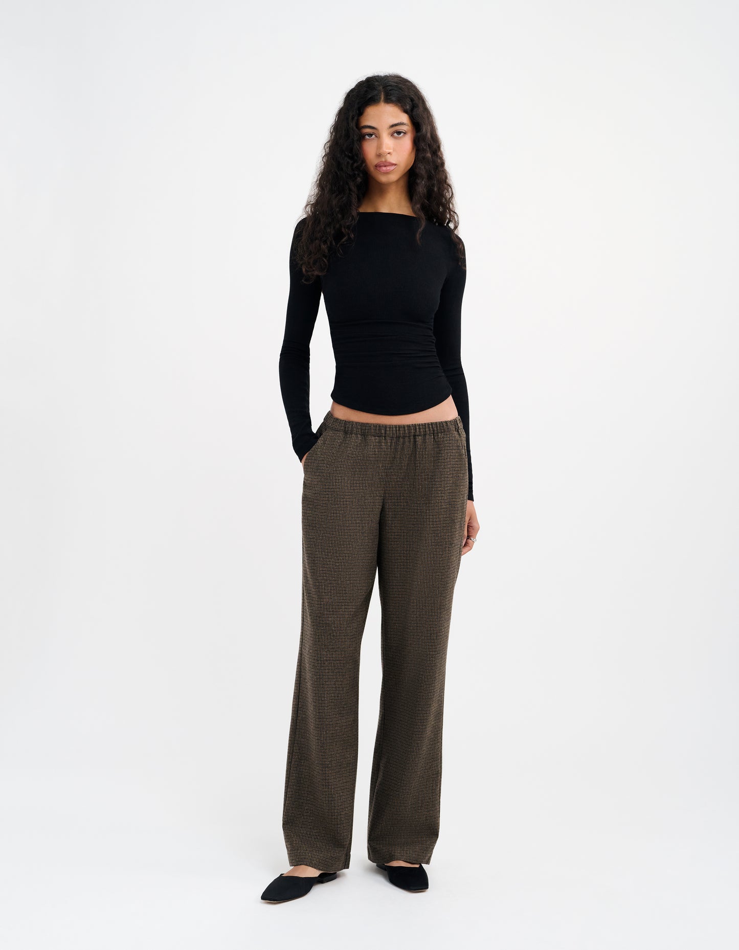 Off Duty Pant | Micro Check