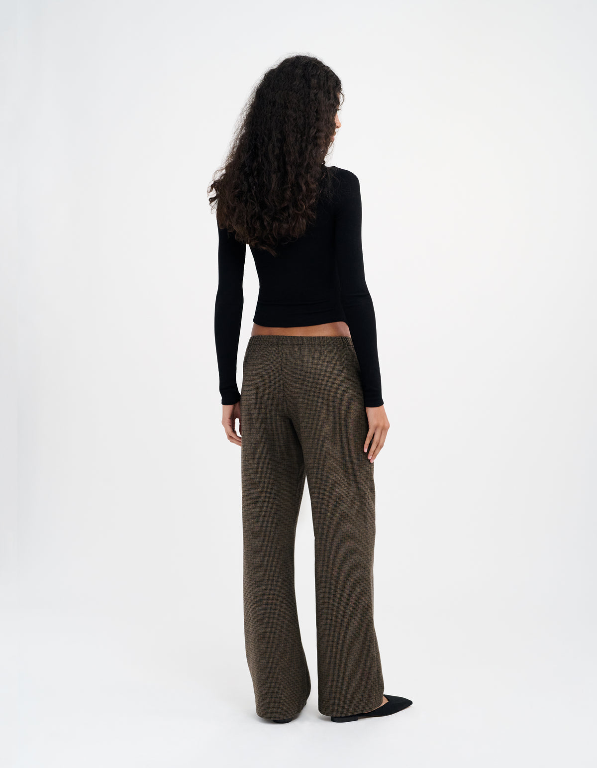 Off Duty Pant | Micro Check