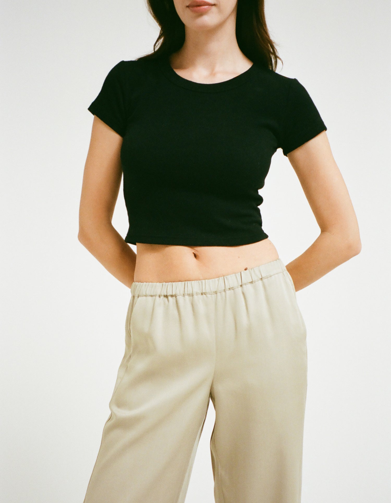 Campus Tee | Black- Short Sleeve
