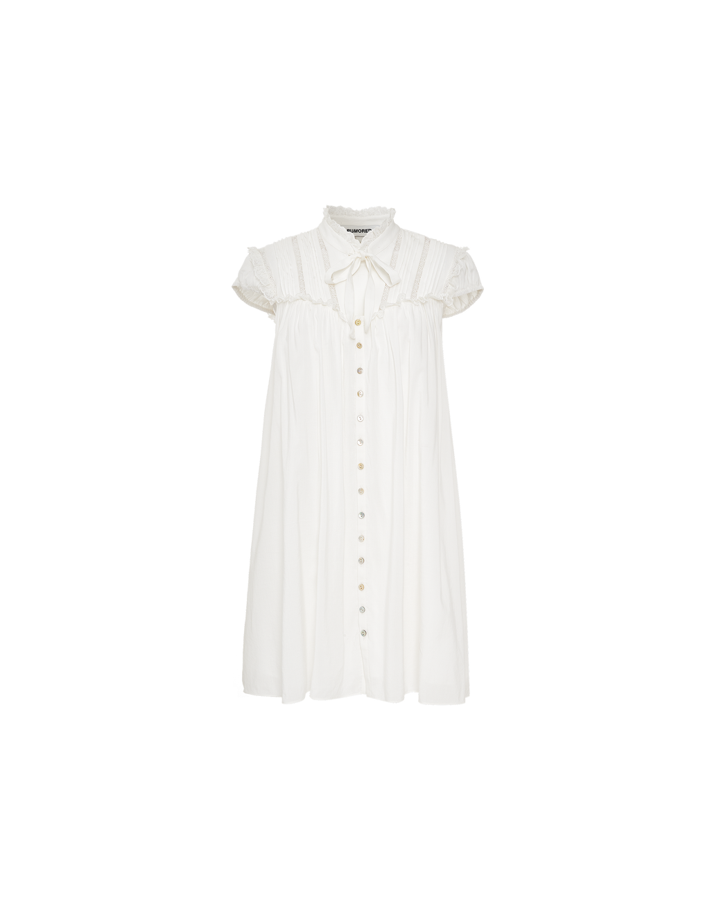 Olive Grove Mini Dress | White | Size M