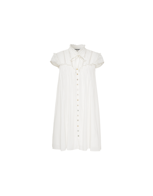 Olive Grove Mini Dress | White