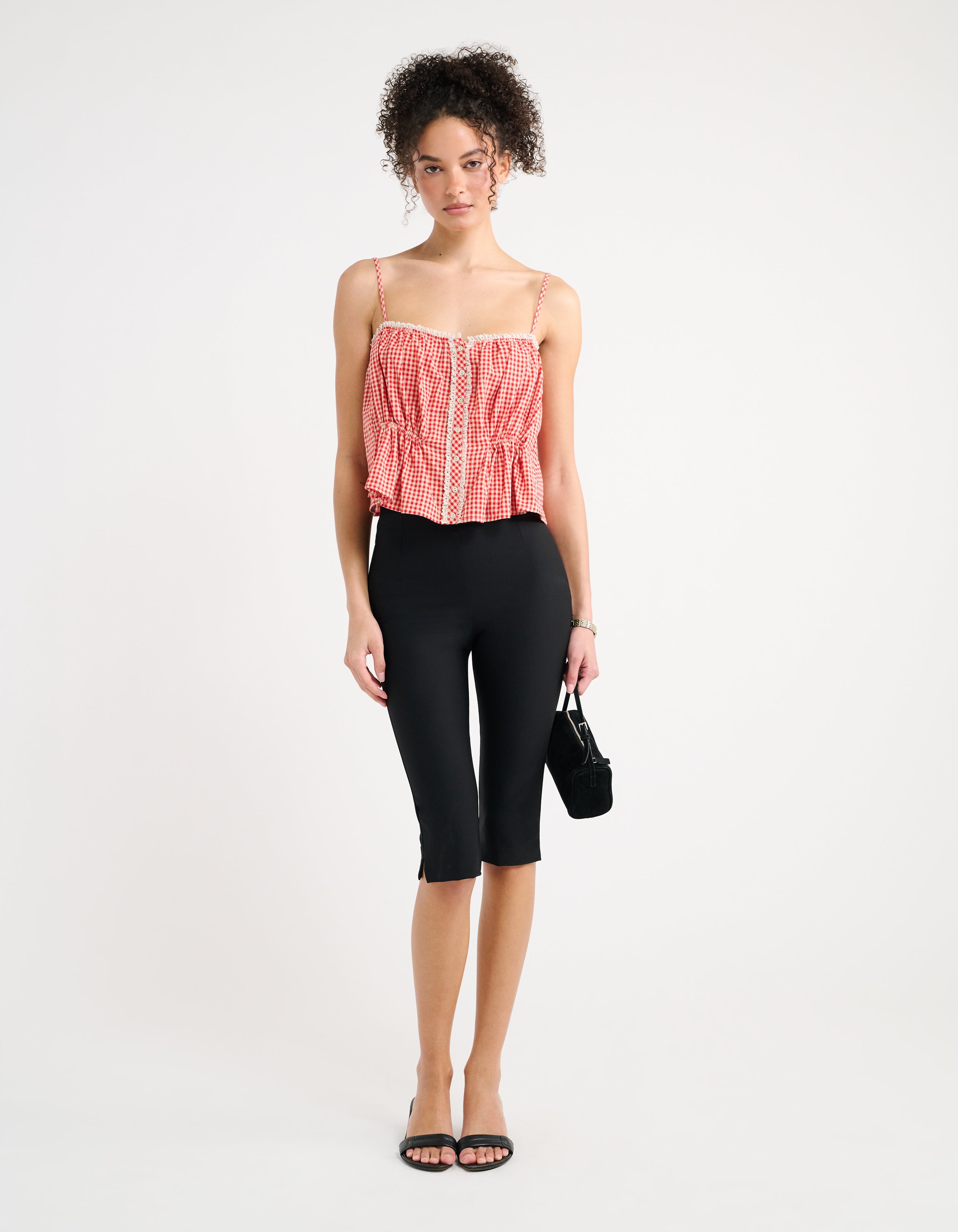 Picnic Tank in Cherry Gingham | Shop Women's Tops – Rumored