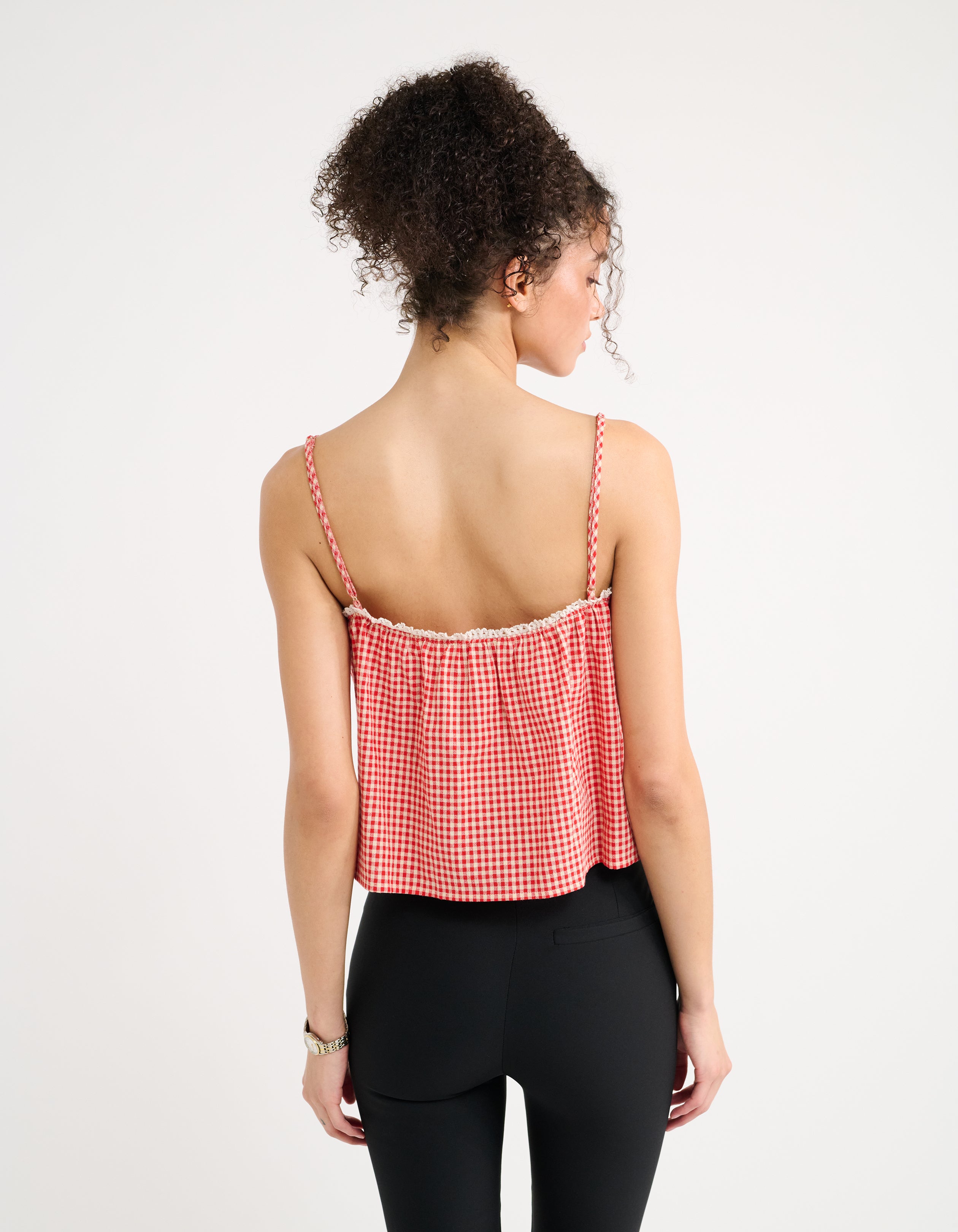 Picnic Tank in Cherry Gingham | Shop Women's Tops – Rumored
