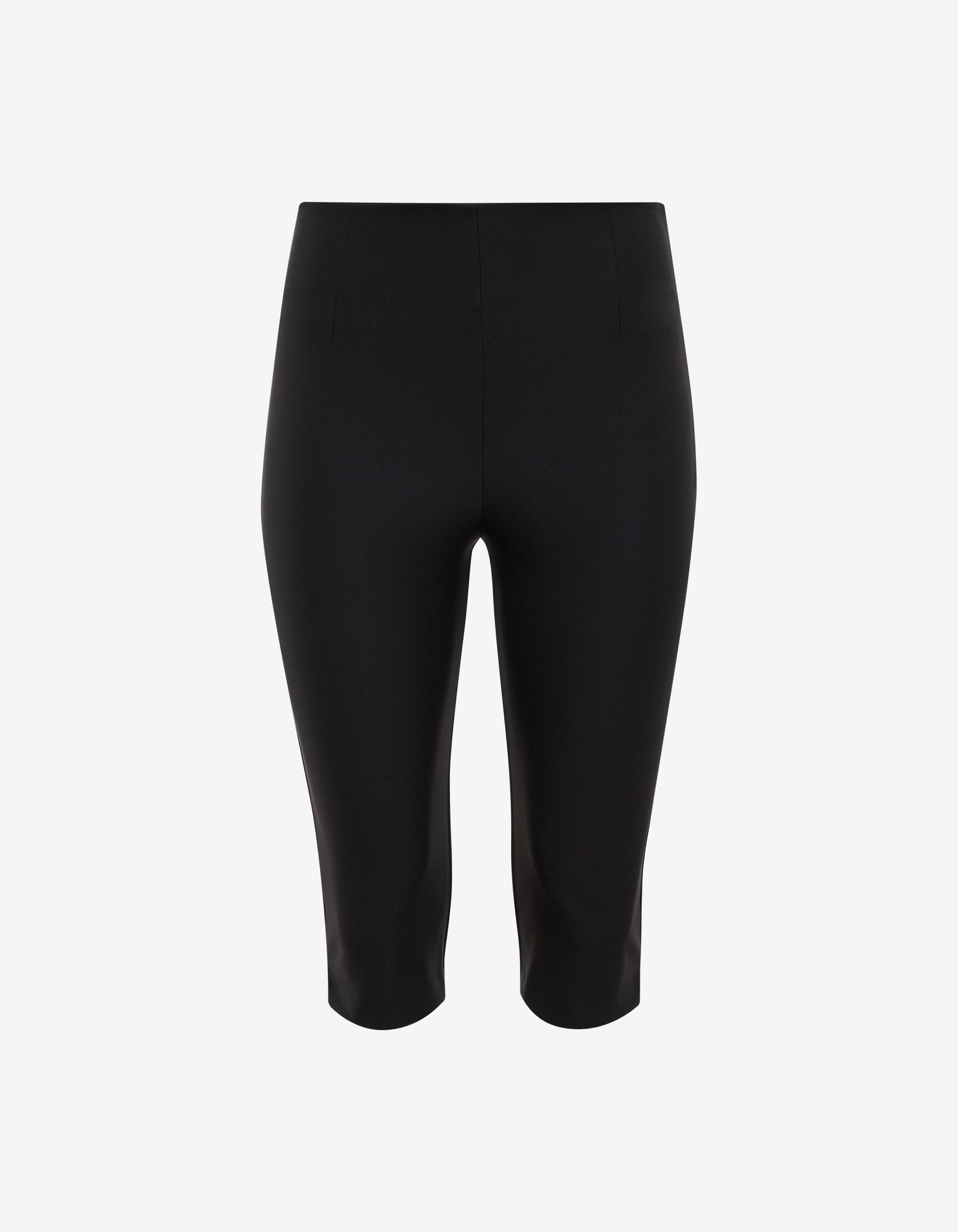 Slim Capri Black Pants